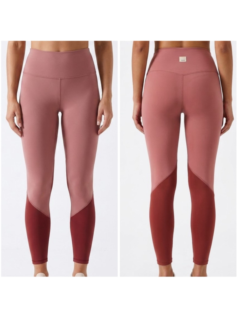 Vuori Colorblock Studio Legging Womens Medium High Rise Yoga Activewear VW460 M